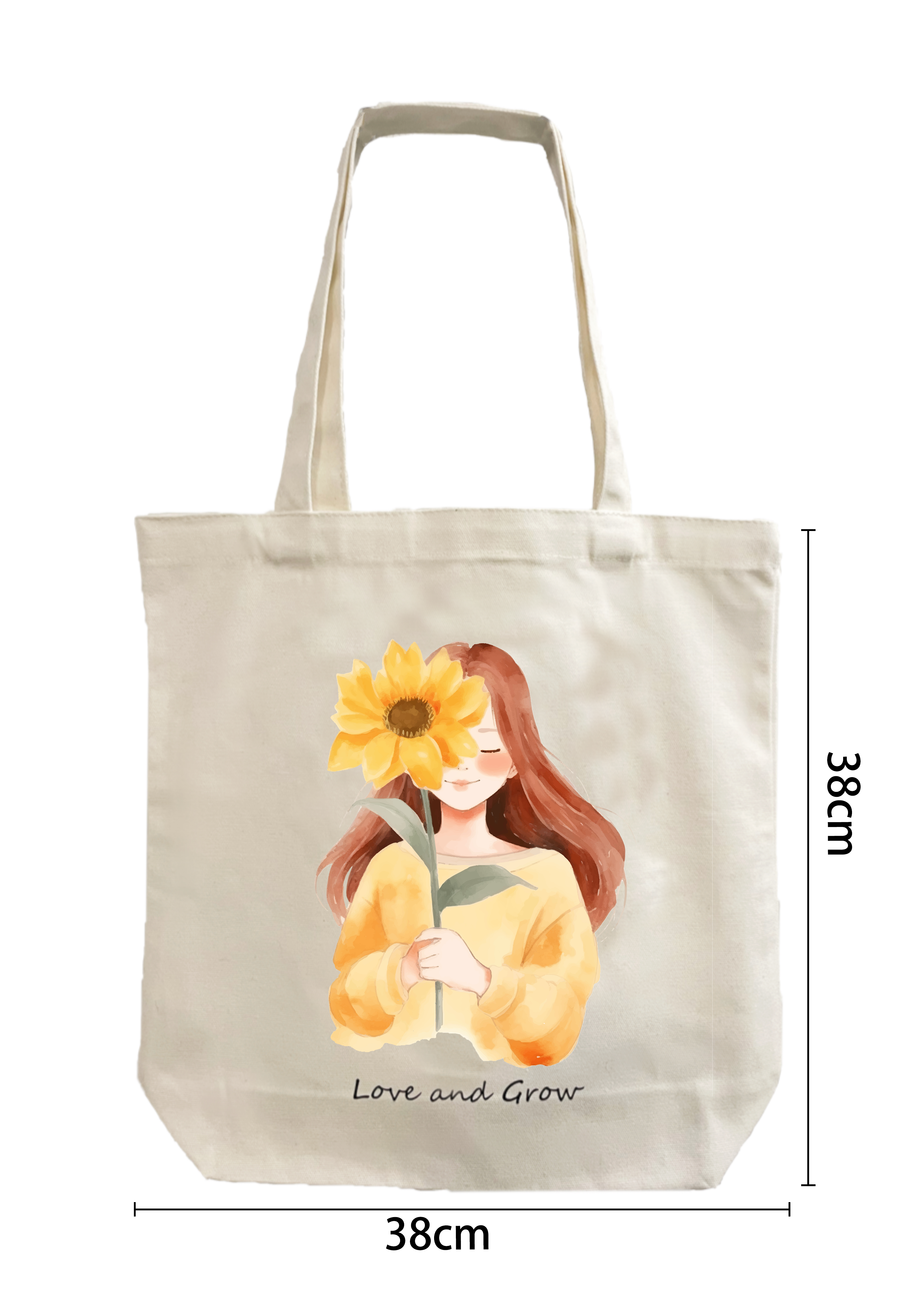 Tote Bag - Sunflower Girl