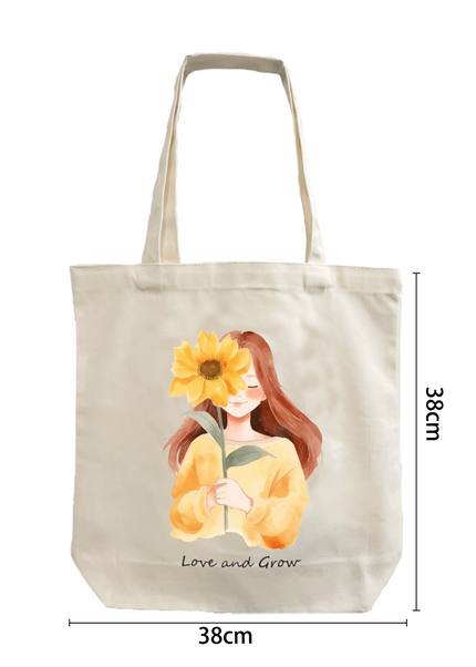 Tote Bag - Sunflower Girl