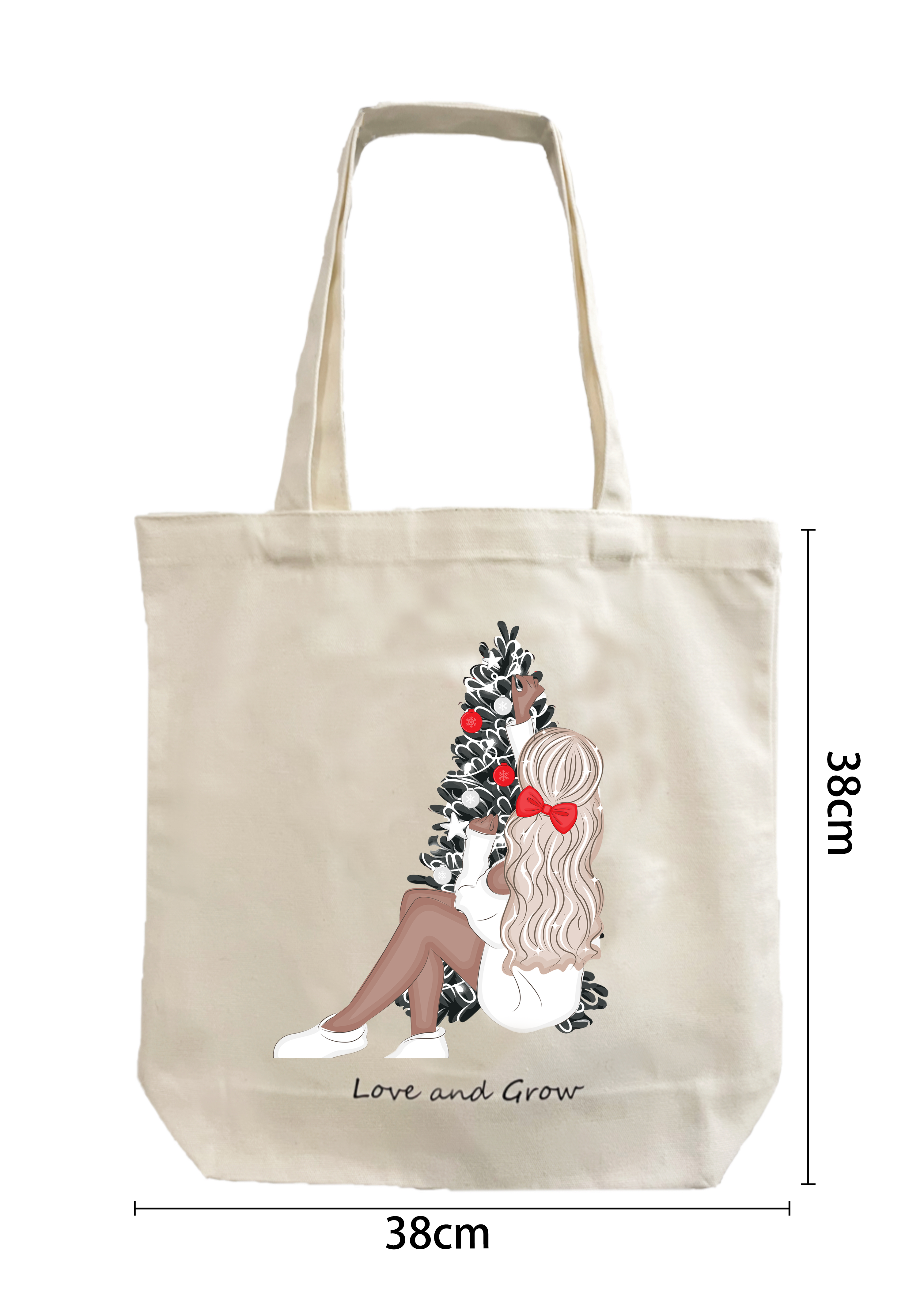 Tote Bag - Christmas Laddy