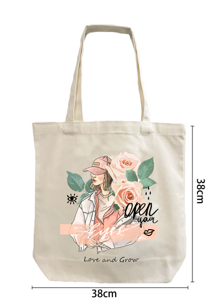 Tote Bag - Rose Girl