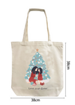 Tote Bag - Xmas Mom and Daugther