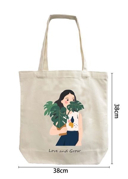 Tote Bag - Monstera Girl