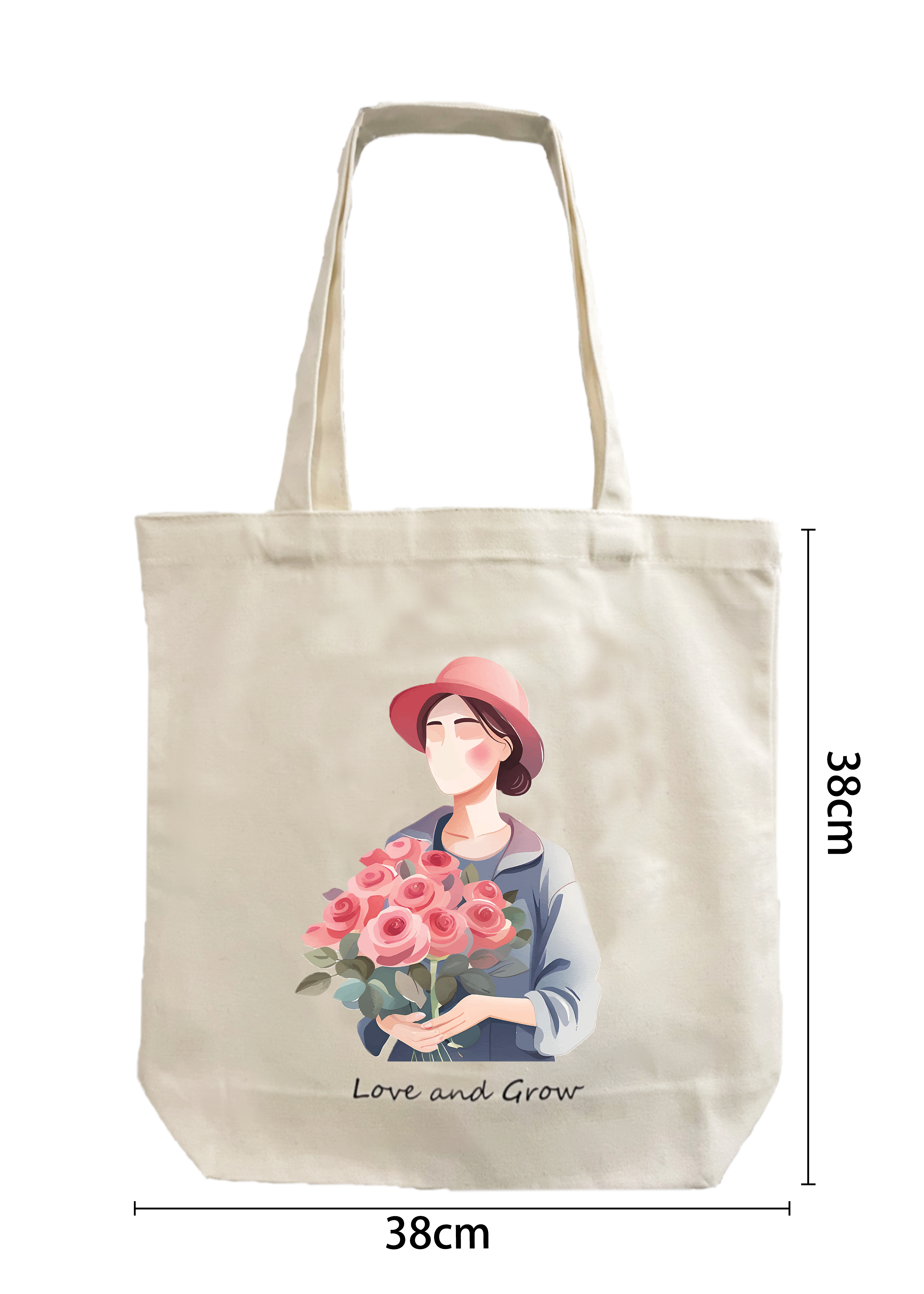 Tote Bag - Rose Girl