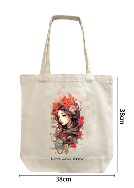 Tote Bag - Flower Girl