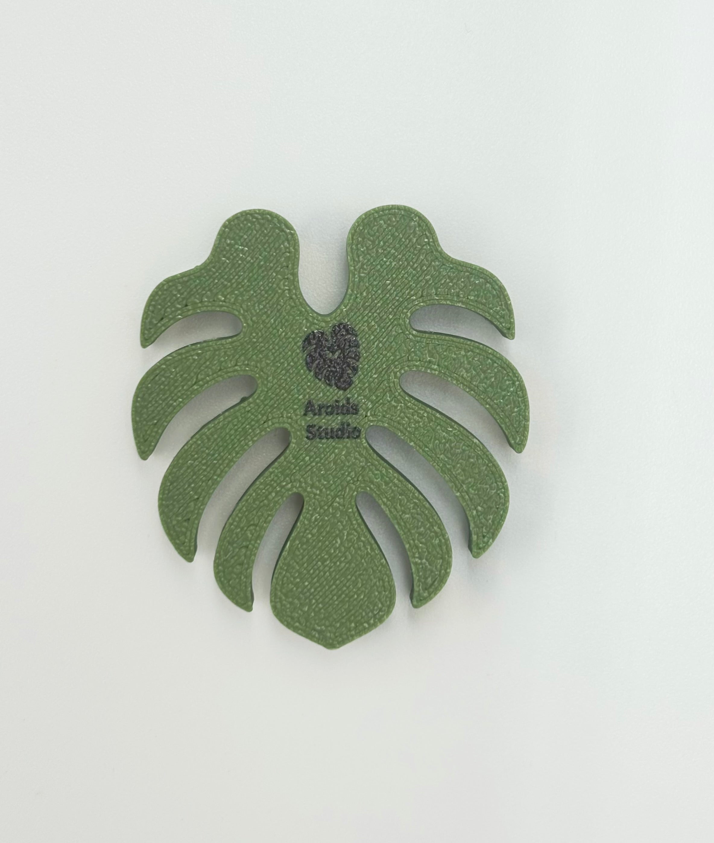 Tropical Leaf Magnet — Monstera Series