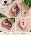 Tropical Leaf Magnet — Alocasia Series