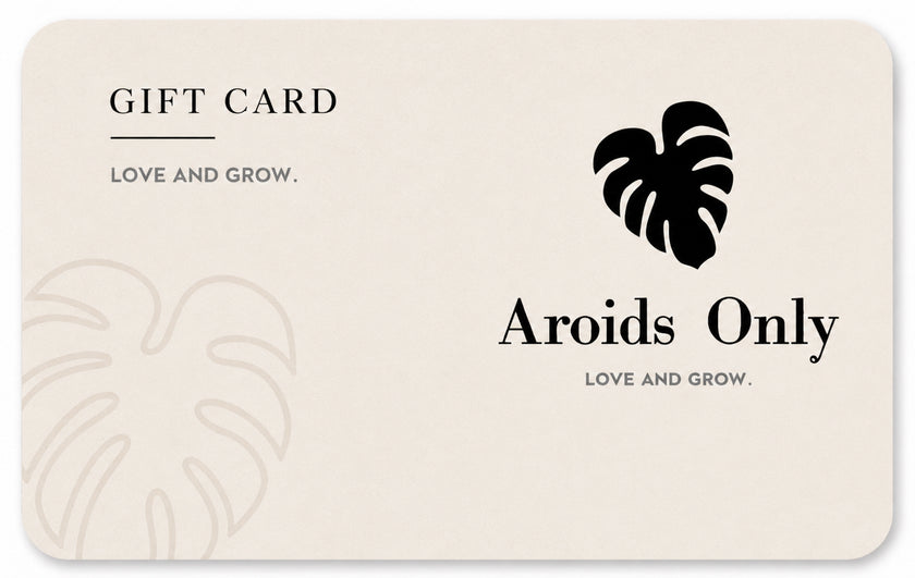 Aroids Only Gift Card