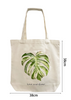 Tote Bag - Rare Variegated Monstera Leaf