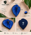 Tropical Leaf Magnet — Begonia Series