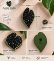 Tropical Leaf Magnet — Begonia Series