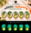Aroids x Halloween Magnet Collection Series (Glow in the dark)