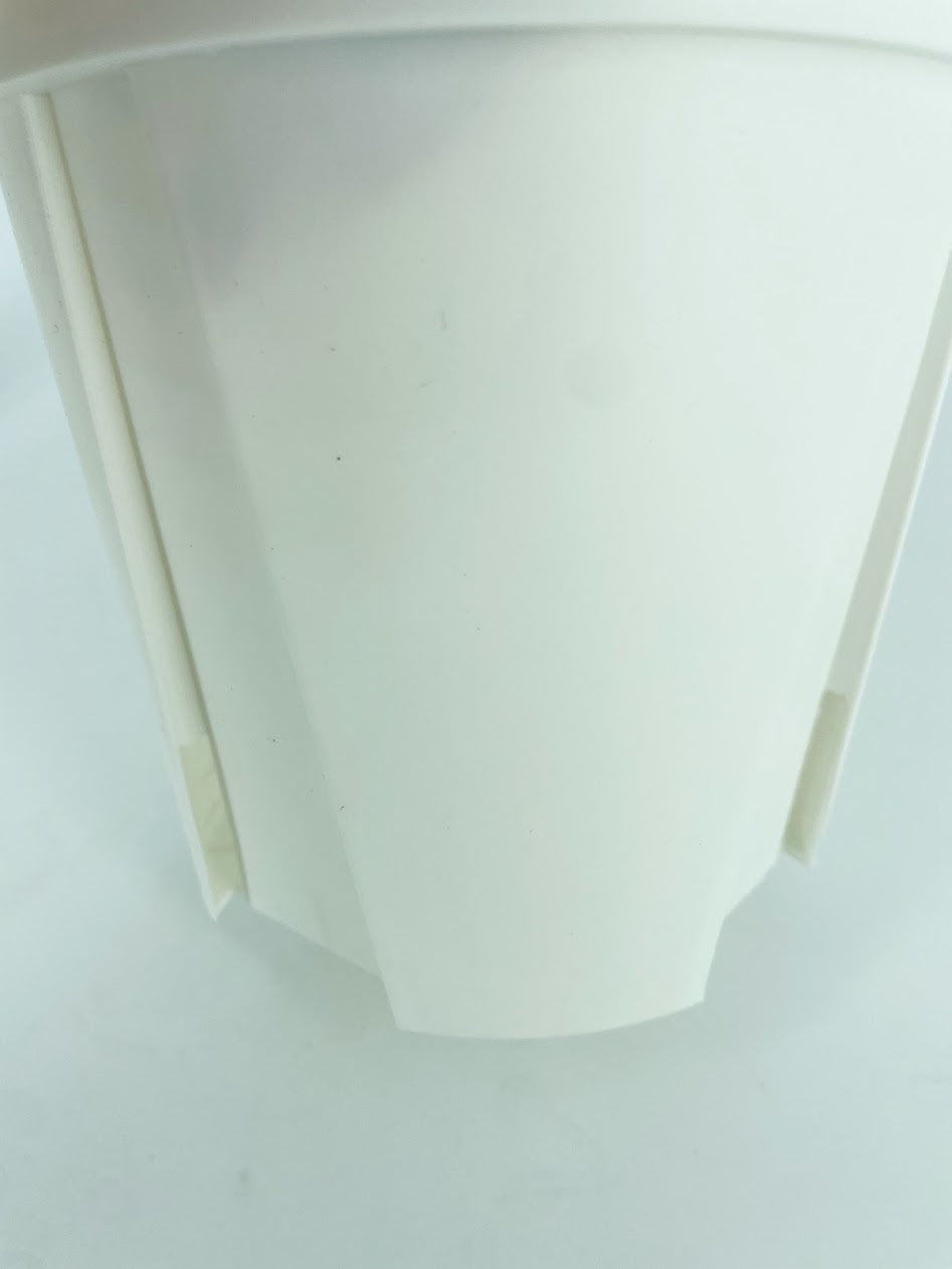 Plastic Round Nursery QINGSHAN White Pot