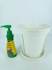 Plastic Round Nursery QINGSHAN White Pot