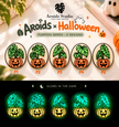 Aroids x Halloween Magnet Collection Series (Glow in the dark)