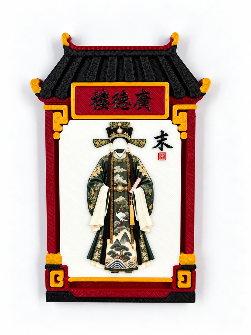 Aroids x Chinese Peking Opera Collectible Magnet